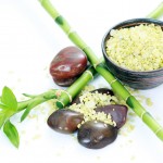 mineral salts bamboo massage