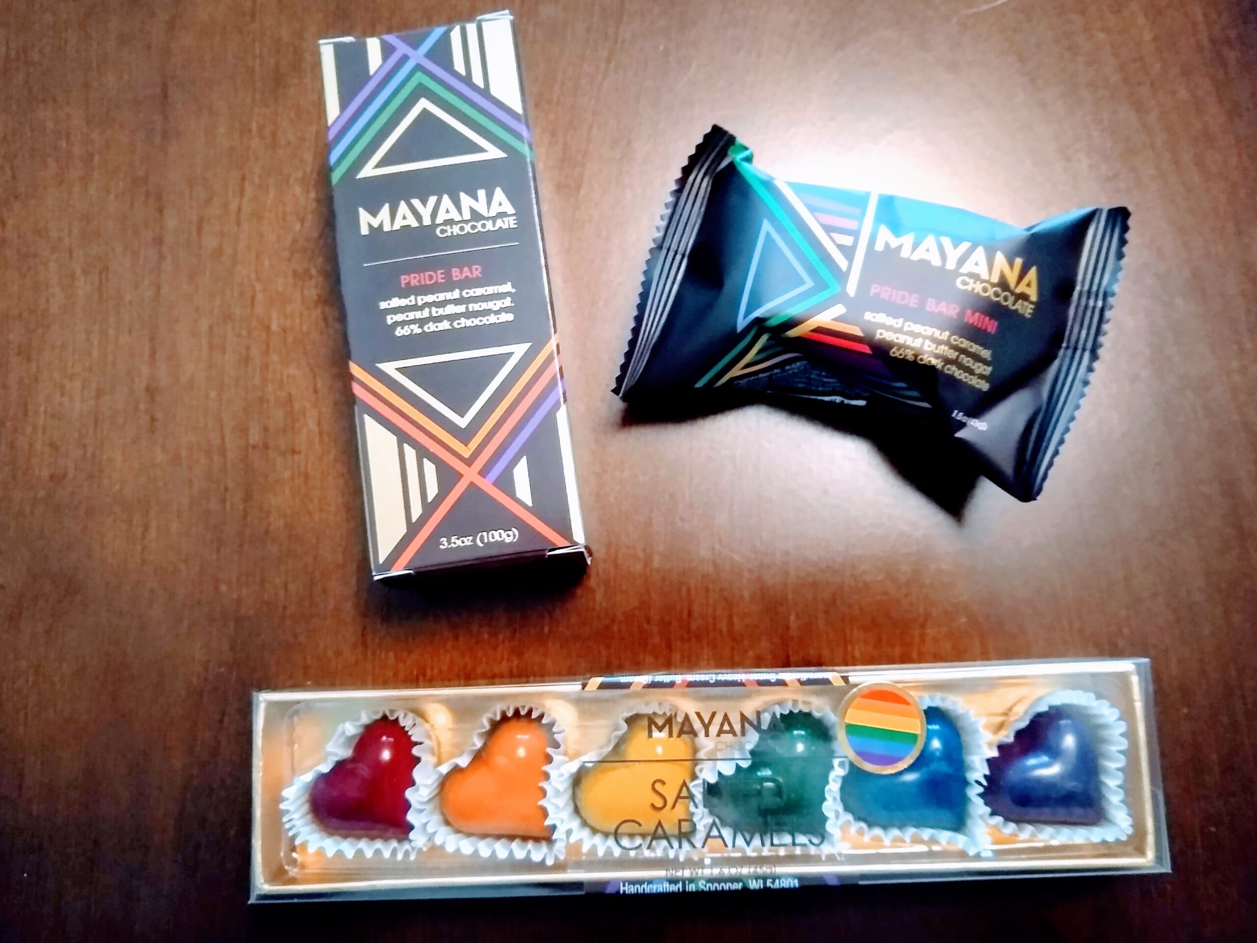 Mayana Pride Chocolates Renu Massage Greenway Station