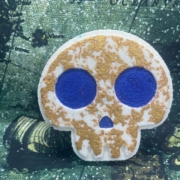Pansexual Pirate Skull Bath bomb
