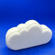 White cloud bath bomb